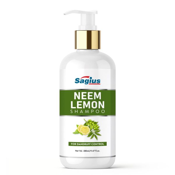 Neem Lemon Shampoo I 280ml I For Dandruff Control I Ayurvedic Shampoo