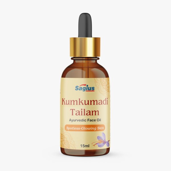 Kumkumadi Oil I 15ml I Face Oil I For Spotless Glowing Skin I Classical Ayurvedic Medicine
